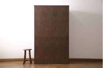 中古　美品　岩谷堂箪笥　迫力ある杢目が印象的な衣装タンス(和箪笥、着物箪笥、和たんす)(R-053355)