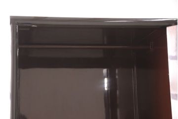 中古　最高級品　希少!　豪華絢爛な装飾が存在感を放つ螺鈿細工のワードローブ(定価約100万円)(衣装タンス、収納棚、洋服タンス)(R-053361)