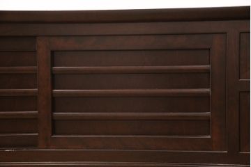 激レア!　中古　美品　松本民芸家具　和モダンな大人の空間づくりにぴったりな特注テレビ台(定価約65万円)(ローボード、テレビボード、戸棚)(R-053363)