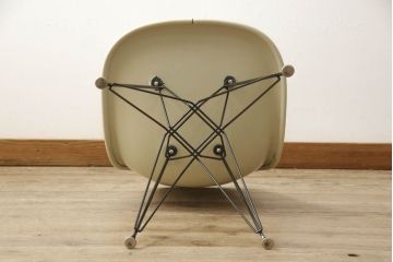 希少!　アメリカビンテージ　Hermanmiller(ハーマンミラー)　イームズシェルチェア　アップホルスター(サイドチェア、椅子、ヴィンテージ)(R-053366)