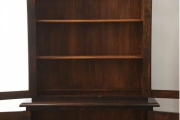中古　松本民芸家具　特注品!ボールフット　洗練された佇まいが上品な食器棚(収納棚、戸棚、本箱、キャビネット)(R-053374)