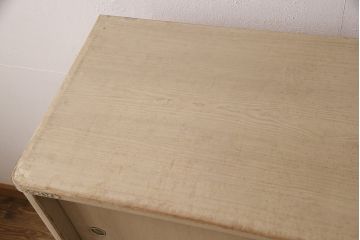 中古　リメイク　伝統工芸士・中沢和夫作　一峰　上品な和を演出する細やかな金具が魅力的な加茂桐箪笥・上段(胴丸、桐たんす、衣装箪笥、和タンス、洋服タンス)(R-053390)