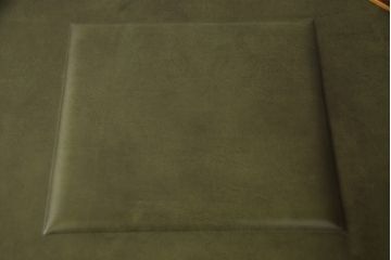新古品　展示品　超美品!　バロッサバレンティ(VARO,S.A. VALENTI)　本革　ディスプレイとしてもおすすめのレザートップゲームテーブル(机、在宅ワーク、在宅用デスク)(定価約80万円)(R-053404)