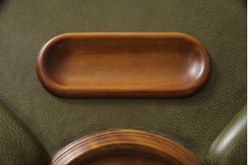 新古品　展示品　超美品!　バロッサバレンティ(VARO,S.A. VALENTI)　本革　ディスプレイとしてもおすすめのレザートップゲームテーブル(机、在宅ワーク、在宅用デスク)(定価約80万円)(R-053404)