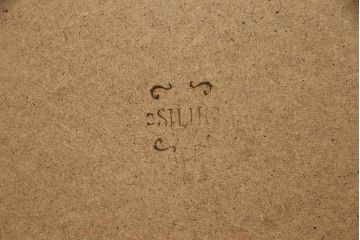 ヴィンテージ家具　イタリア　SILIK(シリック)　ロココ調　エレガントな空間づくりにおすすめ!高さのない小振りなサイズのドレッサー(サイドチェスト、ローボード、鏡台、壁掛け鏡、ビンテージ)(定価約135万円)(R-053408)