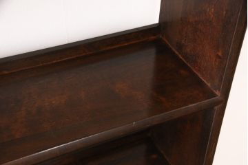 中古　希少!　民芸家具　シンプルなデザインで取り入れやすい本棚(ブックシェルフ、書棚、飾り棚、オープンラック)(R-053410)