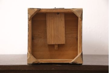 和製アンティーク　美品　漆塗り　粋な情緒溢れる佇まいが魅力の行灯(行燈、照明、スタンド)(R-053416)