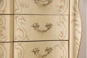 ヴィンテージ家具　DREXEL HERITAGE(ドレクセルヘリテイジ)　ヨーロピアンな雰囲気を醸し出すサイドボード(サイドチェスト、サイドキャビネット、ビンテージ)(R-053419)