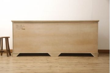 ヴィンテージ家具　DREXEL HERITAGE(ドレクセルヘリテイジ)　CORINTHIAN(コリンシャン)　ナチュラルな風合いが魅力のサイドボード(サイドチェスト、サイドキャビネット、ビンテージ)(R-053420)