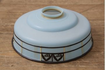 和製アンティーク　ベークライト製　スズランの装飾がアクセントになる天井照明(吊り下げ照明、ペンダントライト)(R-053426)