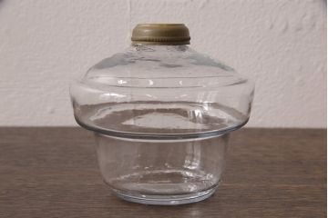 和製アンティーク　平芯　空間の雰囲気をぐっと盛り上げてくれるオイルランプ(ハンギングランプ、吊り下げランプ、ランタン)(R-053430)