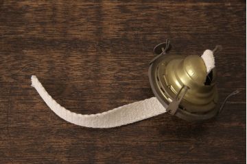 和製アンティーク　平芯　空間の雰囲気をぐっと盛り上げてくれるオイルランプ(ハンギングランプ、吊り下げランプ、ランタン)(R-053430)