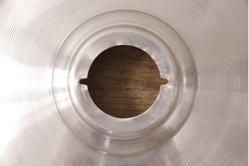 和製アンティーク　平芯　空間の雰囲気をぐっと盛り上げてくれるオイルランプ(ハンギングランプ、吊り下げランプ、ランタン)(R-053430)