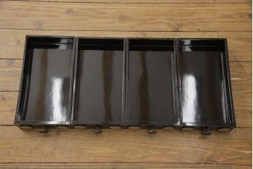 ビンテージ家具　高級品!美しい螺鈿(らでん)と石細工の絵が見事な両面使いローテーブル(センターテーブル、座卓、ヴィンテージ)(R-053432)