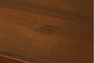 和製ビンテージ　チーク材　日田工芸　扉のデザインがお洒落なサイドボード(キャビネット、収納棚、戸棚、ヴィンテージ)(R-053440)