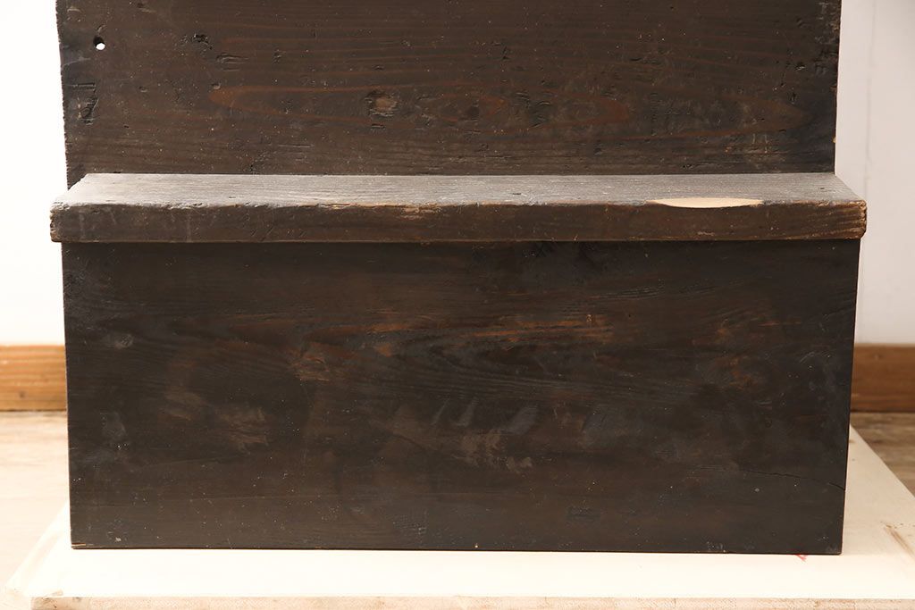 和製アンティーク　ヒノキ材・スギ材・引き出し前板ケヤキ材　趣ある佇まいとサイズ感が魅力的な階段タンス(和たんす、時代箪笥、収納箪笥、引き出し)(R-053453)