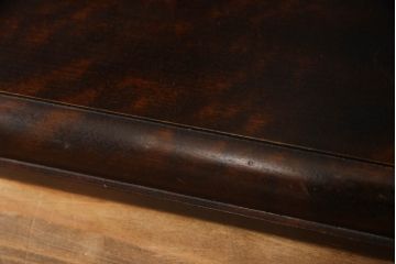 中古　北海道民芸家具　幅広いテイストに馴染むシンプルなデザインのミラー(三面鏡、姿見)(R-053456)