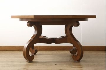 中古　DREXEL HERITAGE(ドレクセルヘリテイジ)　ESPERANTO(エスペラント)　エクステンションテーブル(センターテーブル、ダイニングテーブル、ドローリーフテーブル)(定価約70万円)(R-053457)