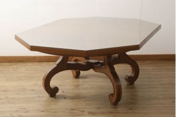 中古　DREXEL HERITAGE(ドレクセルヘリテイジ)　ESPERANTO(エスペラント)　エクステンションテーブル(センターテーブル、ダイニングテーブル、ドローリーフテーブル)(定価約70万円)(R-053457)