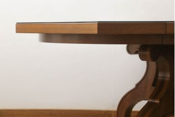 中古　DREXEL HERITAGE(ドレクセルヘリテイジ)　ESPERANTO(エスペラント)　エクステンションテーブル(センターテーブル、ダイニングテーブル、ドローリーフテーブル)(定価約70万円)(R-053457)