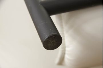 中古　美品　Cassina(カッシーナ)　VERANDA(ヴェランダ) ホワイトレザーの1Pソファ(一人掛け)(定価約80万円)(R-053461)