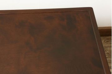 中古　美品　松本民芸家具　絶版品!　上品な意匠が趣溢れるG型座卓(ローテーブル、センターテーブル)(R-053464)