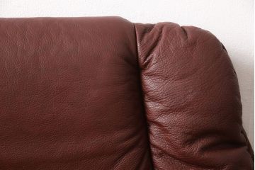 中古　EKORNES(エコーネス)　本革(レザー)　オットマン付き　ストレスレス レノ クラシック(M)(定価約37万9千円)(アームチェア、リクライニングチェア、椅子)(R-053467)