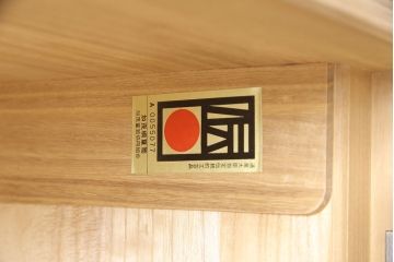 中古　最高級　伝統工芸士　田澤謙介作　華やかな意匠金具が雅やかな加茂桐箪笥(大丸、桐たんす、着物箪笥、衣装タンス、和タンス)(定価約180万円)(R-053472)