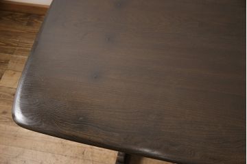 イギリスビンテージ　ERCOL(アーコール)　カントリースタイルにおすすめのダイニングテーブル(食卓、ヴィンテージ)(R-053477)