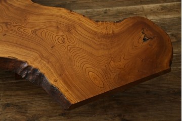 中古　美品　総漆塗り　手造り工芸家具　2wayで衝立にも!　上質な造りが魅力的なテーブル(パーテーション)　定価約80万円相当　(R-053489)