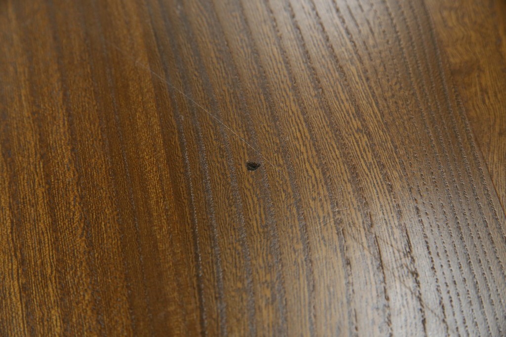 イギリスビンテージ　美品　ERCOL(アーコール)　ニレ材　クラシカルな雰囲気漂うドローリーフテーブル　(R-053490)