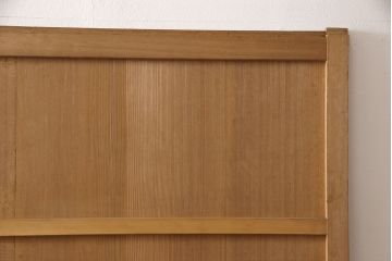 和製アンティーク　柾目が美しく上品な板戸4枚セット(帯戸、引き戸、建具)(R-053499)