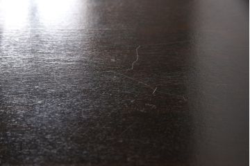 中古　美品　松本民芸家具　直線的なデザインがモダンな印象のF型整理タンス(チェスト)(定価約49万円)(R-053518)