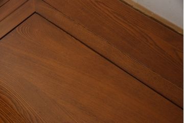 中古　ニレ材(楡材)　団らんのひと時におすすめな大振りの囲炉裏(長火鉢、座卓、ローテーブル)(R-053526)