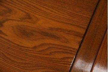 中古　ニレ材(楡材)　団らんのひと時におすすめな大振りの囲炉裏(長火鉢、座卓、ローテーブル)(R-053526)