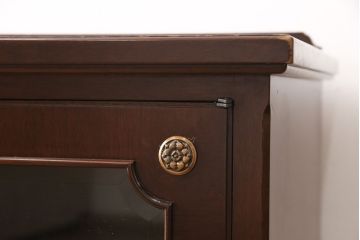 中古　美品　メープル不二屋　品の良さが高級感を高めるサイドボード(収納棚、戸棚、キャビネット)(定価約38万円)(R-053527)