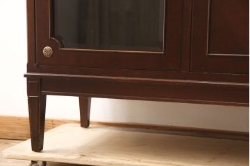 中古　美品　メープル不二屋　品の良さが高級感を高めるサイドボード(収納棚、戸棚、キャビネット)(定価約38万円)(R-053527)