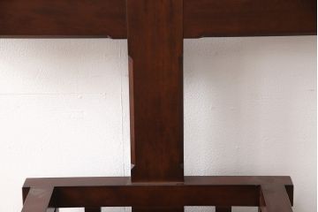 中古　民芸家具　ツリーのような見た目がかわいらしいカサ立てハンガー(松本民芸家具)(傘立て、スタンド、帽子掛け、店舗什器)(R-053538)