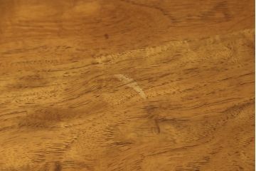 和製ビンテージ　未使用展示品　三方トチ材　格子がアクセントの趣ある飾り棚(戸棚、収納棚、茶棚、ヴィンテージ)(R-053546)