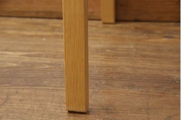 中古　arflex(アルフレックス)　NT(エヌティー)　革を編み込んだデザインが個性的なチェア(ダイニングチェア、椅子、イス)(R-053553)