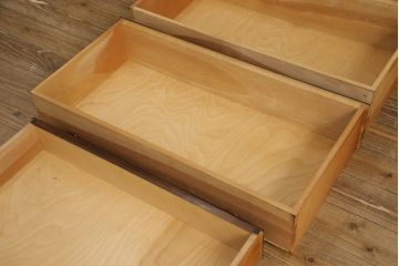 ビンテージ家具　松本民芸家具　シックで上品な佇まいのライティングビューロー(簿記机、在宅ワーク、在宅用ワークデスク、ヴィンテージ)(R-053561)
