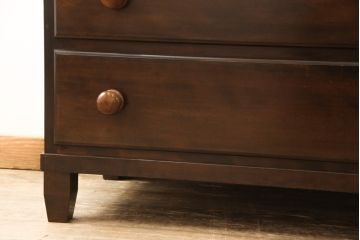 ビンテージ家具　松本民芸家具　シックで上品な佇まいのライティングビューロー(簿記机、在宅ワーク、在宅用ワークデスク、ヴィンテージ)(R-053561)