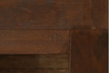 ビンテージ家具　松本民芸家具　シックで上品な佇まいのライティングビューロー(簿記机、在宅ワーク、在宅用ワークデスク、ヴィンテージ)(R-053561)