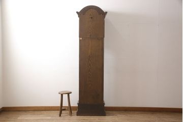 ヴィンテージ時計　ジャンク品　ドイツ製　Urgos(ウルゴス)　重錘式　クラシカルな空間を演出するホールクロック(振り子時計、柱時計、ディスプレイ、ビンテージ)(定価約135万円)(R-053563)