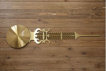 ヴィンテージ時計　ジャンク品　ドイツ製　Urgos(ウルゴス)　重錘式　クラシカルな空間を演出するホールクロック(振り子時計、柱時計、ディスプレイ、ビンテージ)(定価約135万円)(R-053563)