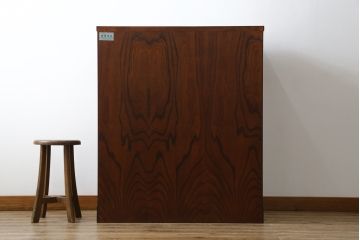 中古　超美品　岩谷堂箪笥　引き出し17杯　収納力抜群!金具のデザインがおしゃれで和モダンな空間におすすめの収納箪笥(チェスト)(R-053592)
