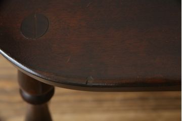 中古　松本民芸家具　#91型　落ち着きのある空間を演出するキャプテンチェア(アームチェア、板座チェア、椅子、ダイニングチェア)(R-053613)