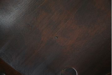 中古　松本民芸家具　#91型　落ち着きのある空間を演出するキャプテンチェア(アームチェア、板座チェア、椅子、ダイニングチェア)(R-053615)