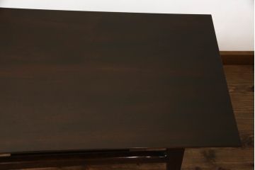 和製ビンテージ　松本民芸家具　シンプルな中に木の温かみが感じられる#201型茶卓(定価約13万7千円)(センターテーブル、ローテーブル、ヴィンテージ)(R-053619)