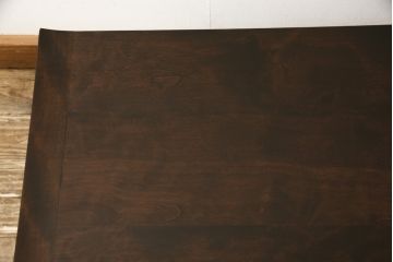 和製ビンテージ　民芸家具　シンプルな中に木の温かみが感じられる文机(松本民芸家具)(センターテーブル、ローテーブル、ヴィンテージ)(R-053620)